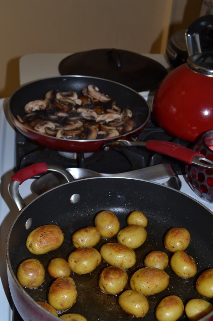 Potatoes and Mushrooms