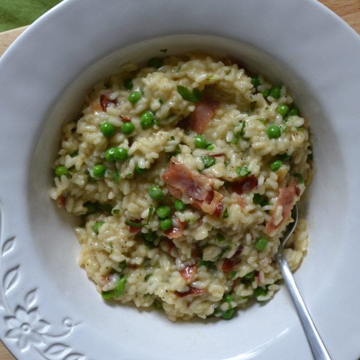 Risotto Carbonara #risotto #carbonara #italianrecipe