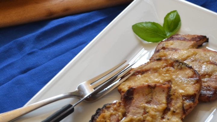Image for Grilled Dijon-Horseradish Pork Chops