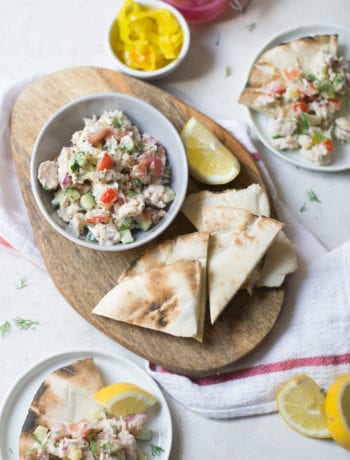 Light Tzatziki Tuna Salad | sarcastic Cooking