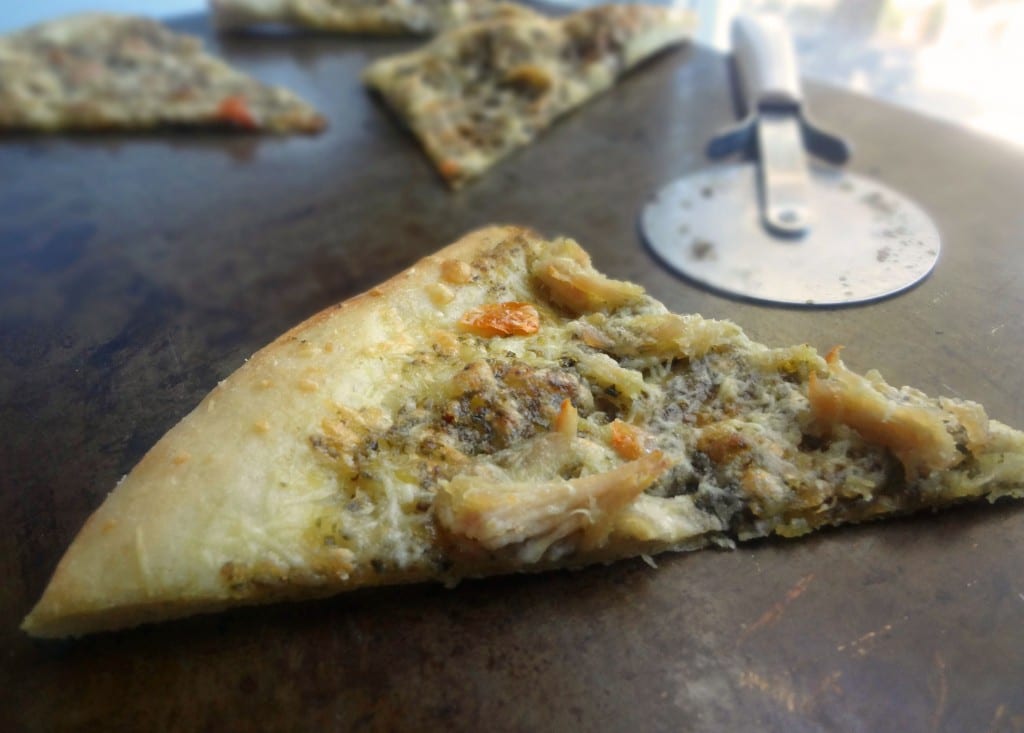 Pesto Chicken Pizza
