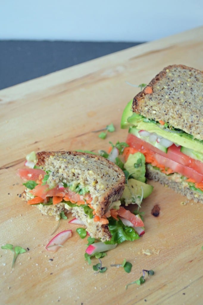California Veggie Sandwich | Sarcastic Cooking