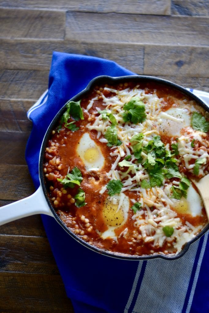 Shakshuka Couscous from @mollyyeh | Sarcastic Cooking