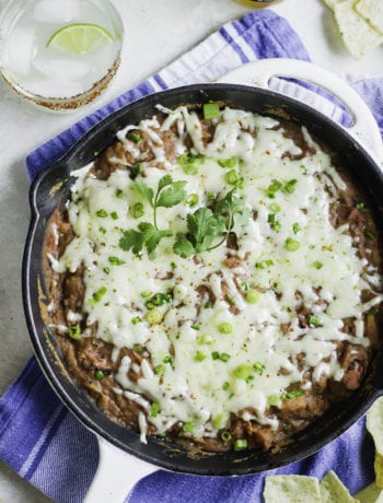 Pepper Jack bean Dip - Sarcastic Cooking