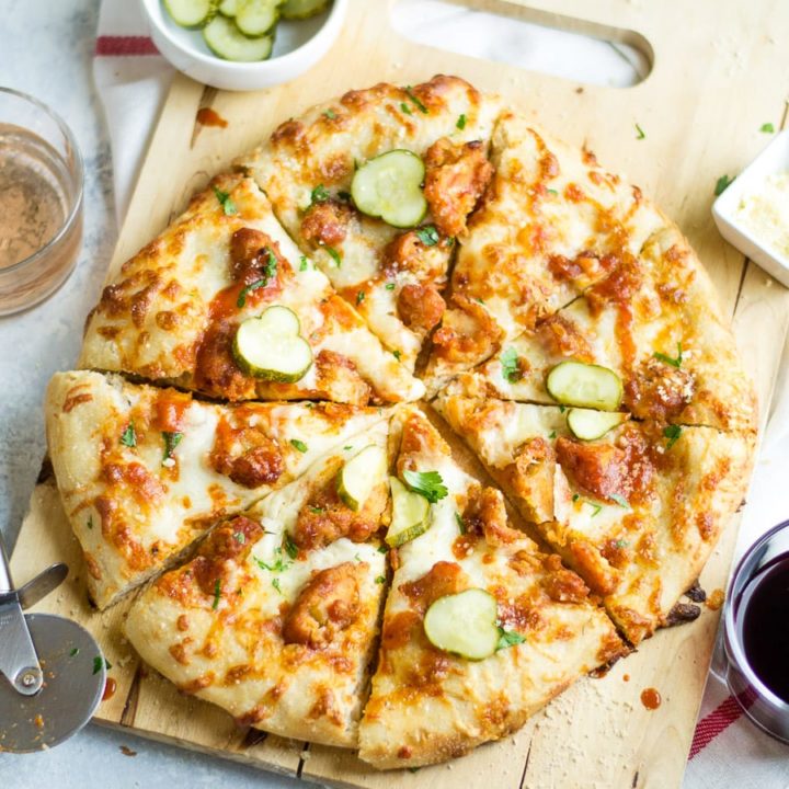 Nashville Hot Chicken Pizza with Pickles | Sarcastic Cooking