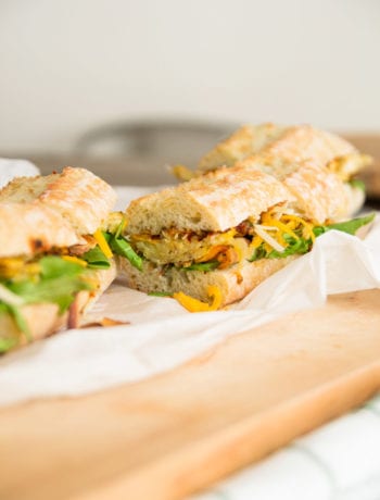 Make Ahead Baguette Breakfast Sandwich - meal prep - Sarcastic Cooking