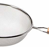 Winco MS3A-8S Strainer with Single Fine Mesh, 8-Inch Diameter