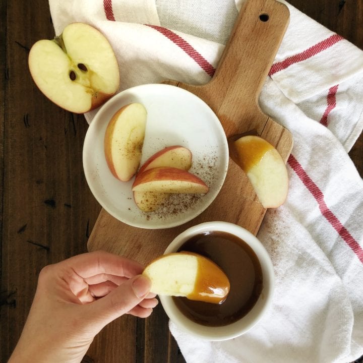 apple cider caramel sauce dip - sarcastic cooking