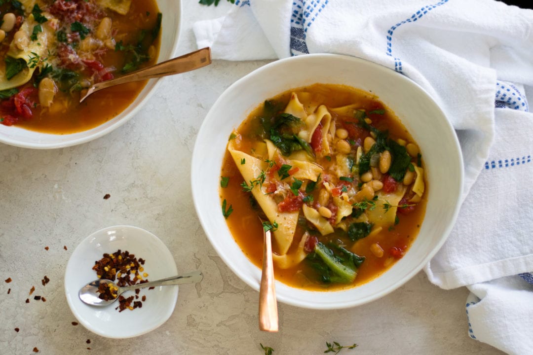 Instant Pot Pasta e Fagioli | Sarcastic Cooking