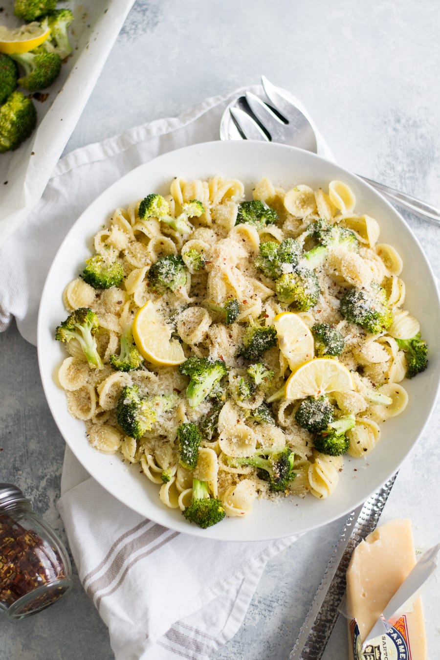 Roasted Broccoli Orecchiette | Sarcastic Cooking