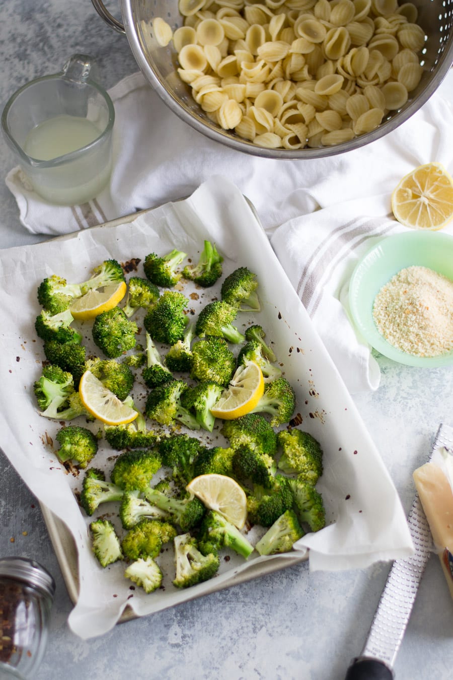 Roasted Broccoli Orecchiette | Sarcastic Cooking