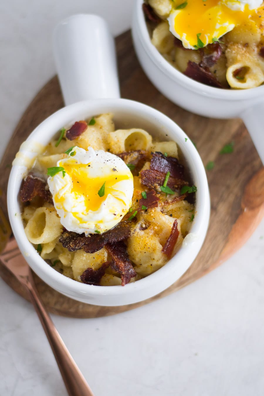 Breakfast Mac & Cheese with bacon and egg | sarcastic Cooking