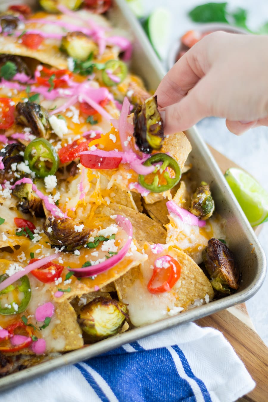 Brussels Sprout Nachos | Sarcastic Cooking