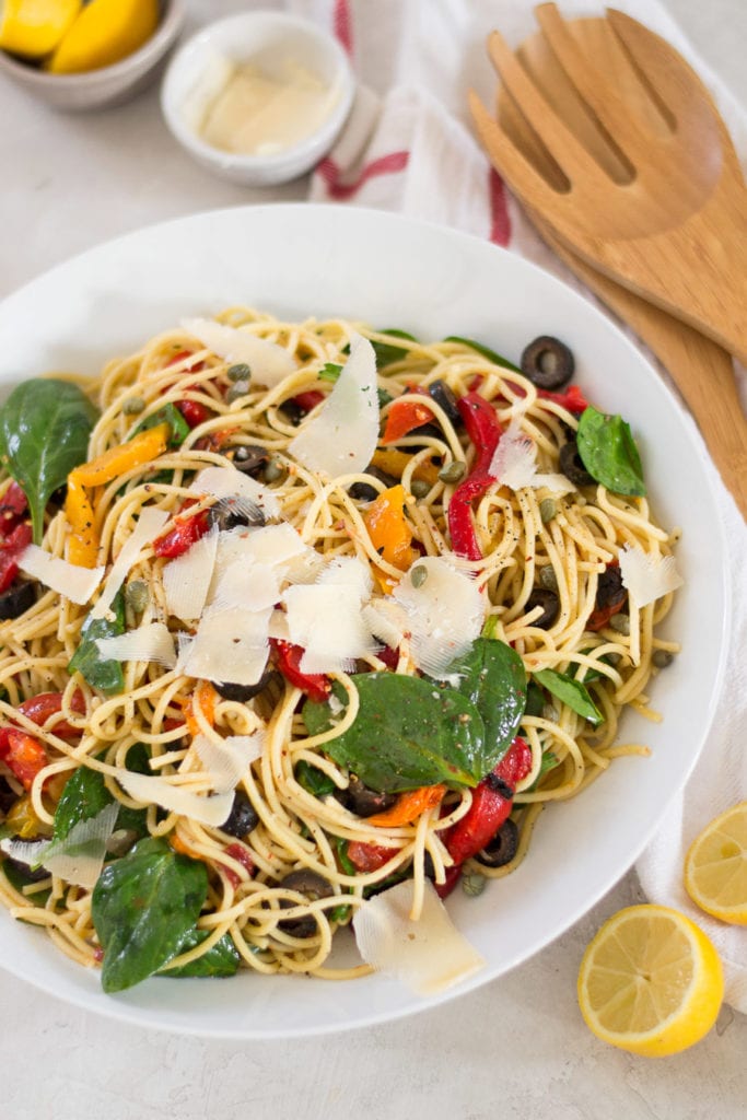 Roasted Red Pepper Pasta | Sarcastic Cooking