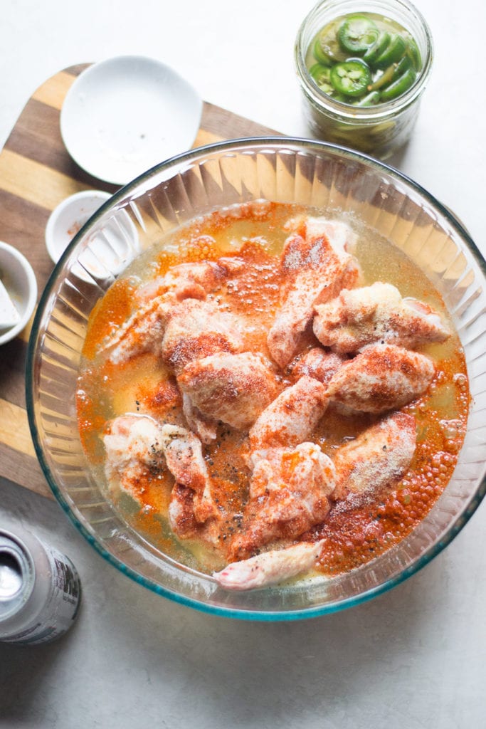 Beer Brined Chicken Wings | Sarcastic Cooking