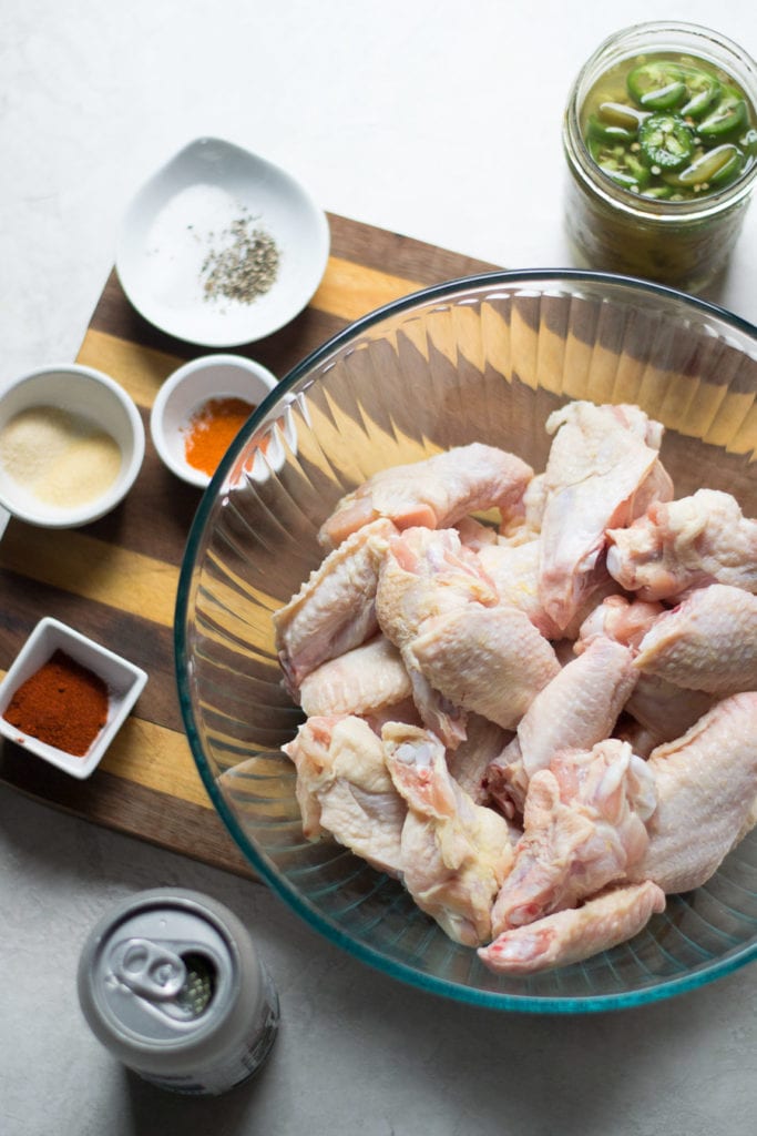Beer Brined Chicken Wings | Sarcastic Cooking