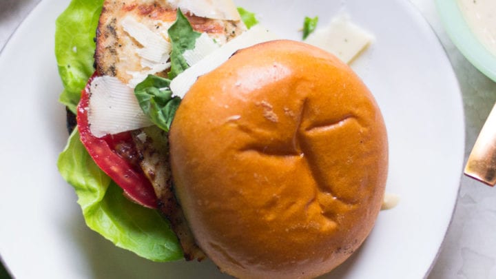 Grilled Chicken Caesar Sandwich | Sarcastic Cooking