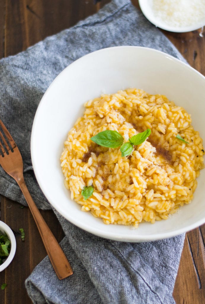 Instant Pot Brown Butter Pumpkin Risotto | Sarcastic Cooking