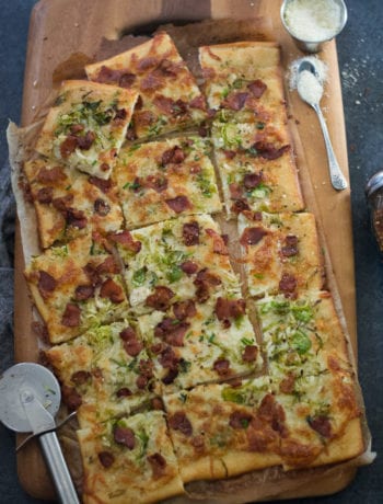 Bacon, Brussels Sprout, Ranch Pizza | Sarcastic Cooking