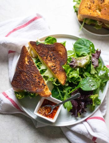 Spicy Apricot Brie Grilled Cheese | Sarcastic Cooking