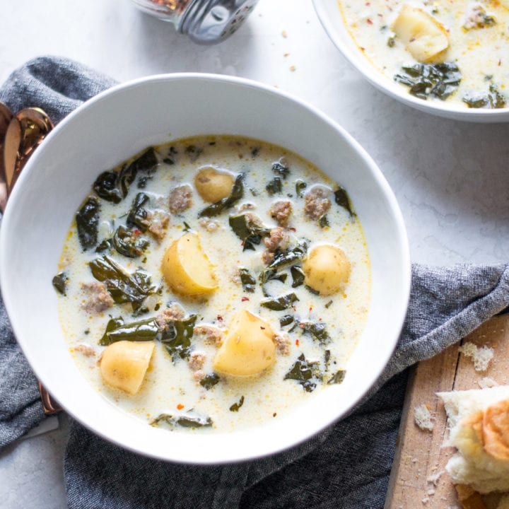 Slow Cooker and Instant Pot Zuppa Toscana | Sarcastic Cooking