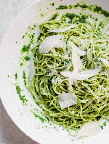 One Pot Green Kale Pasta | Sarcastic Cooking