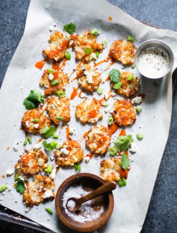 Baked crispy buffalo tater tots | sarcastic cooking
