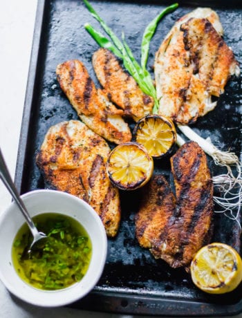 Easy Grilled Cajun Spiced Tilapia | Sarcastic Cooking