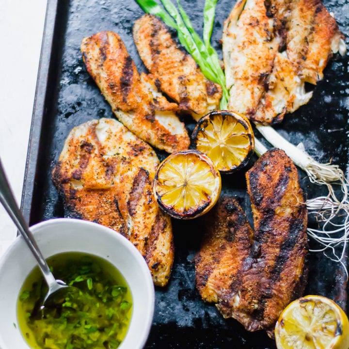 Easy Grilled Cajun Spiced Tilapia | Sarcastic Cooking