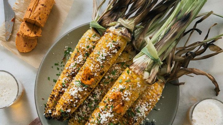 Image for Grilled Corn with Chipotle Bourbon Butter