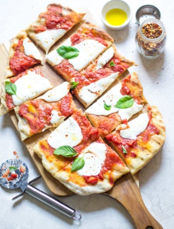 Grilled Margherita Pizza (on the gas grill) - Sarcastic Cooking