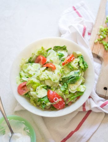 cucumber & sour cream salad | sarcastic cooking
