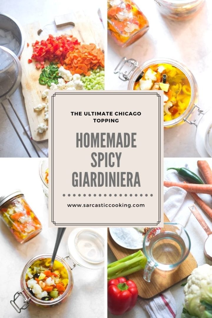 Homemade Giardiniera | Sarcastic Cooking