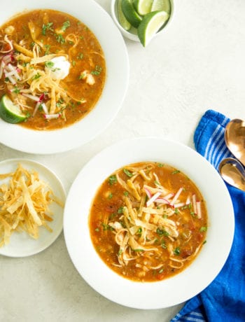 Drunken Chicken Tortilla Soup (instant pot recipe) - Sarcastic Cooking