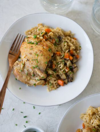 One Pot French Onion Chicken and Rice | Sarcastic Cooking