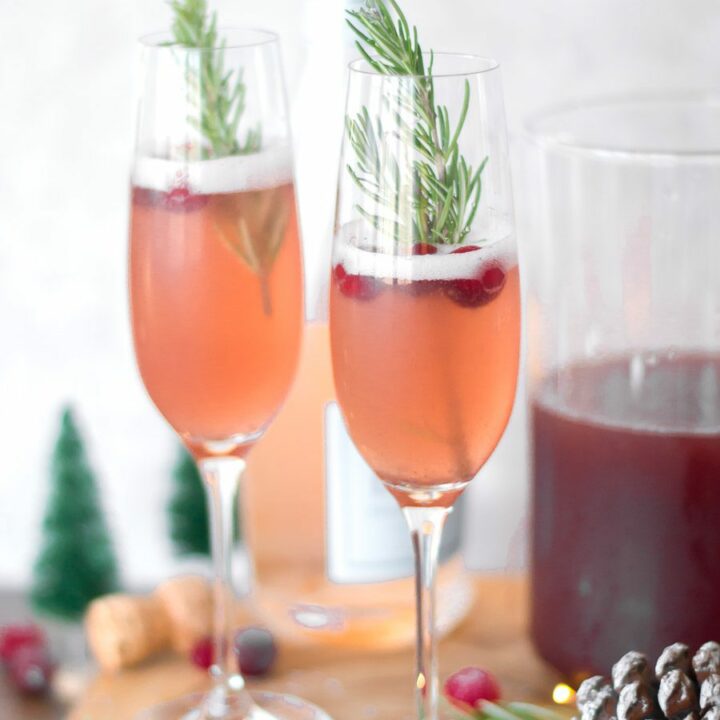 Winter Wassail Mimosa | Sarcastic Cooking