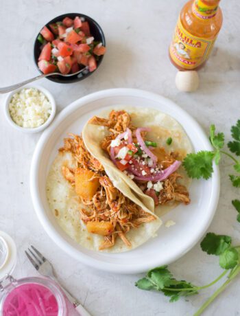 Instant Pot Chicken al Pastor Tacos | Sarcastic Cooking