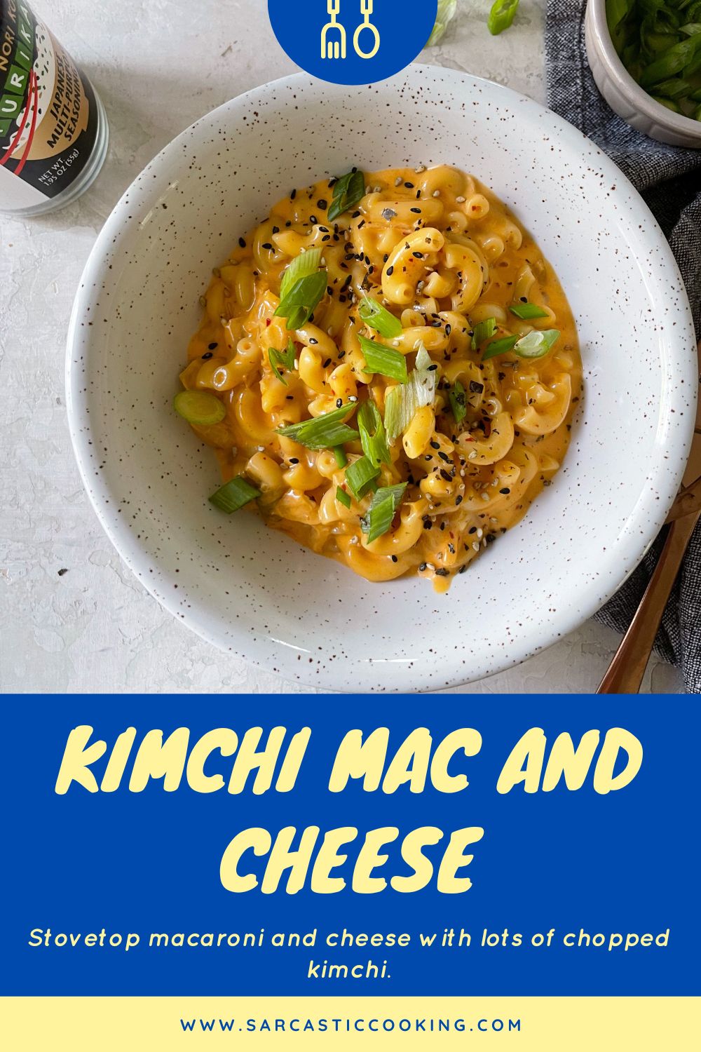Stovetop Kimchi Mac and Cheese | Sarcastic Cooking