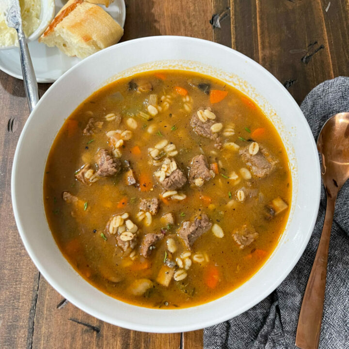 Beef and Barley Soup | Sarcastic Cooking